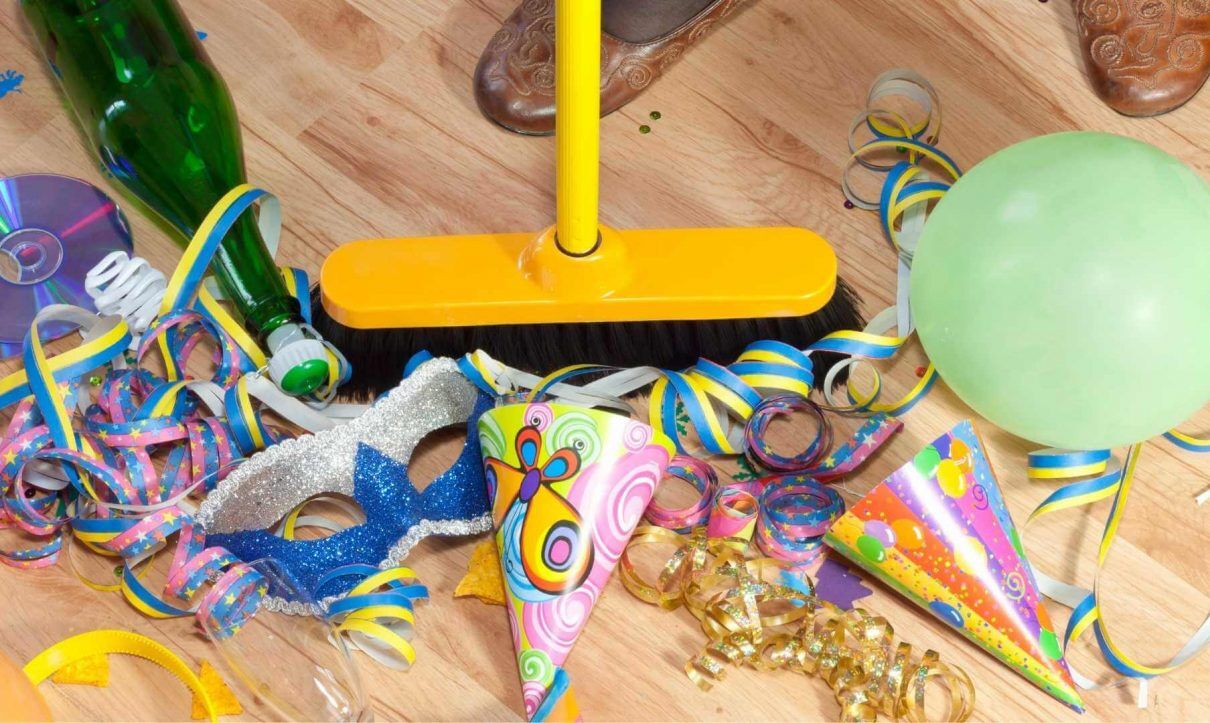After party cleaning London