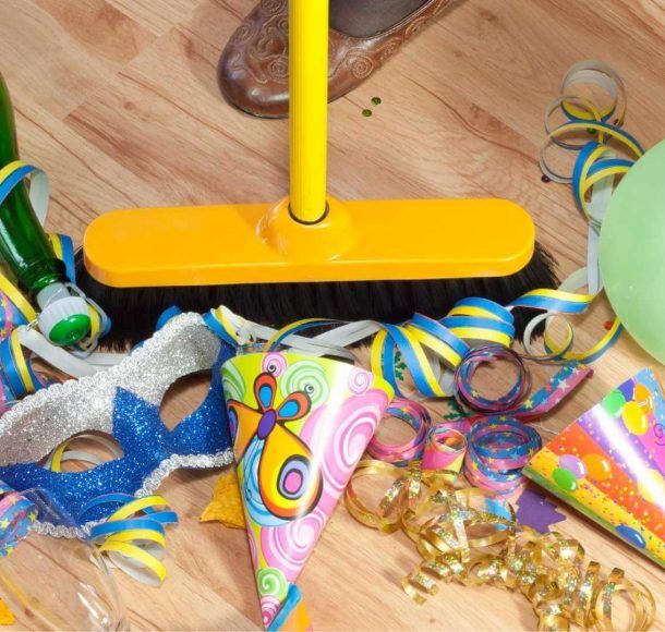 After party cleaning London